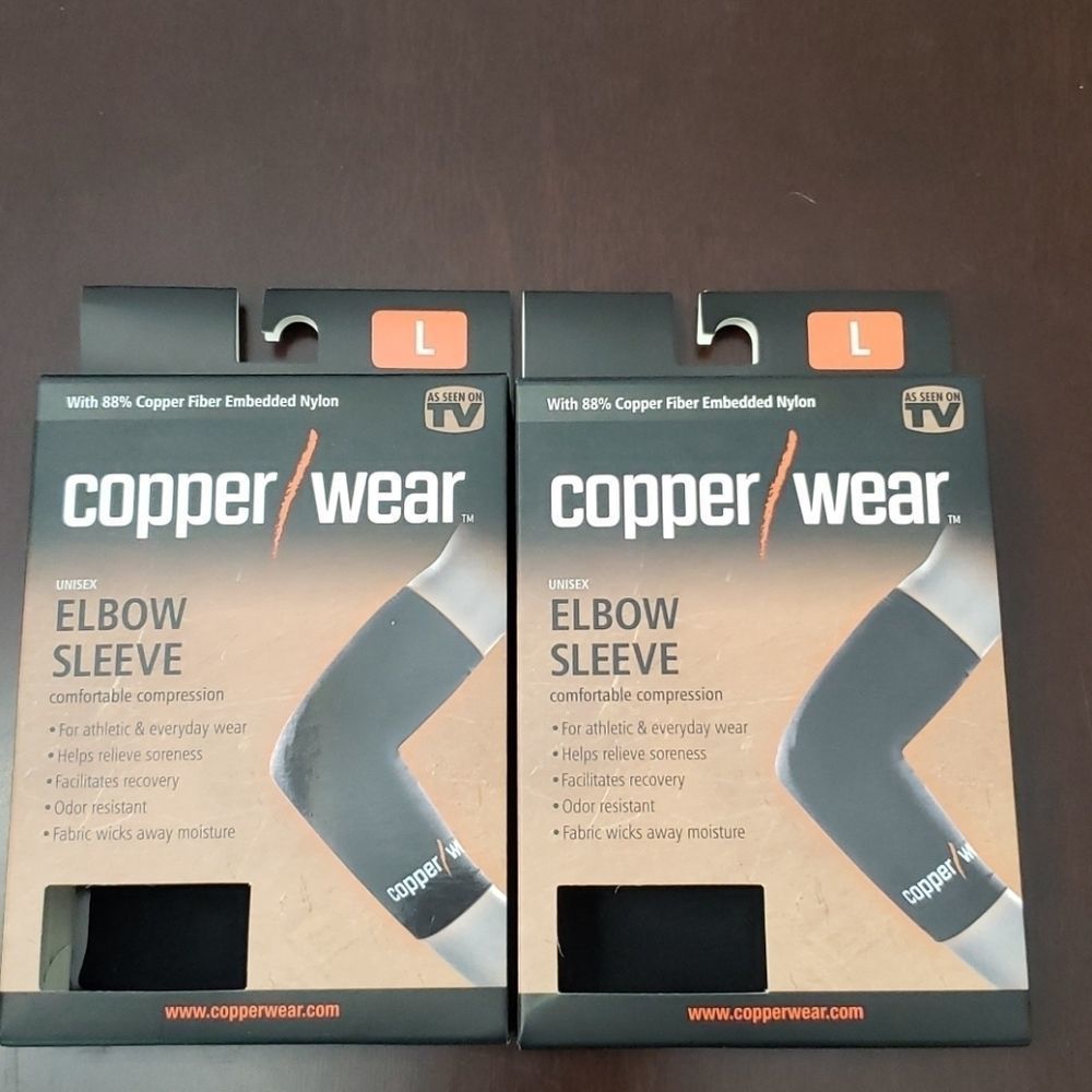Unisex Copper Wear Elbow Compress Support